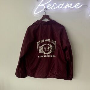 Vintage “West Side Soccer League” Jacket